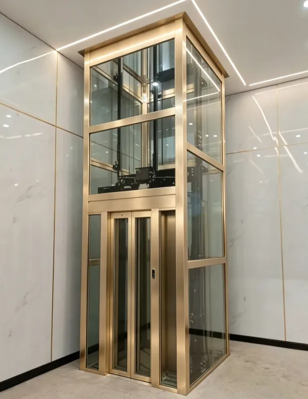 麻城楼梯中间家用电梯